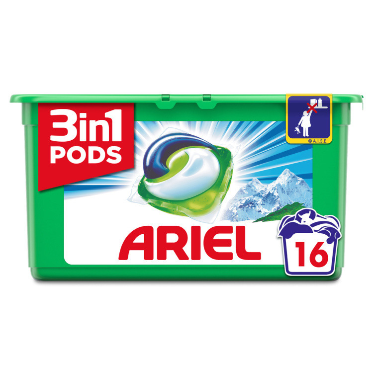 Ariel Alpine Wash Pods x 16 